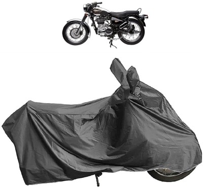 DIGGU Two Wheeler Cover for Royal Enfield(Electra 5S, Grey)