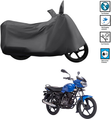 CODOKI Waterproof Two Wheeler Cover for Bajaj(Discover 100 DTS-i, Grey)