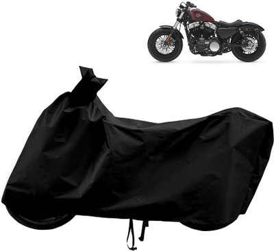 Horseyaart Waterproof Two Wheeler Cover for Bajaj(Discover 125 DTS-i, Black)