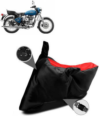 CODOKI Waterproof Two Wheeler Cover for Royal Enfield(Electra, Red)