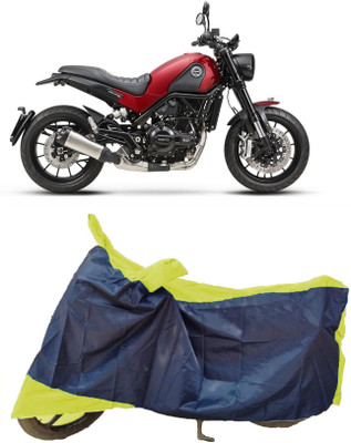 AutoKick Two Wheeler Cover for Benelli(Leoncino, Multicolor)