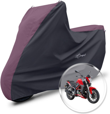 Neodrift Two Wheeler Cover for Benelli(TNT 25, Maroon, Black)