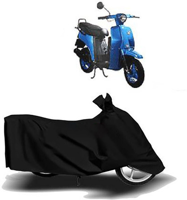 MWBB Waterproof Two Wheeler Cover for Bajaj(Sunny, Black)