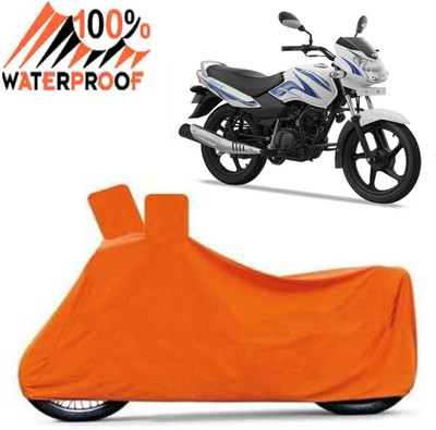 ROYAL AUTO MART Waterproof Two Wheeler Cover for TVS(Sport, Orange)