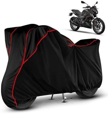 DeepShakshi AUTOMOTIVE Waterproof Two Wheeler Cover for Bajaj(Pulsar NS 200, Black, Red)