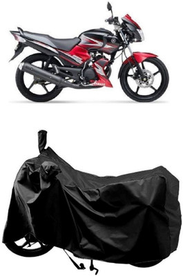 MMSSTAR Waterproof Two Wheeler Cover for Yamaha(SS, Black)