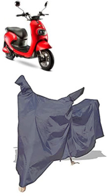 Amexride Two Wheeler Cover for Evolet(Pony BS6, Grey)