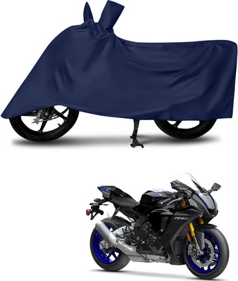 Mdstar Waterproof Two Wheeler Cover for Yamaha(YZF R1 M, Blue)