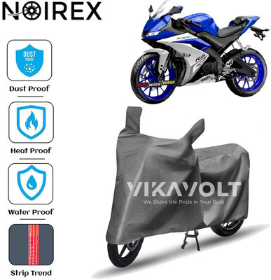 NOIREX Two Wheeler Cover for Yamaha(YZF R15 V3.0, Grey)