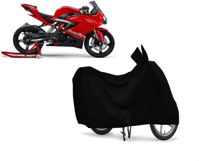 EGAL Waterproof Two Wheeler Cover for TVS(Apache RTR 310, Black)