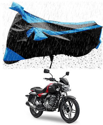 APNEK Two Wheeler Cover for Bajaj(V15, Blue, Black)
