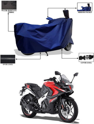 PAGORA Waterproof Two Wheeler Cover for Bajaj(Pulsar RS200 BS6, Blue)