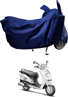 Amexride Two Wheeler Cover for Hero(Duet 125 CC BS6, Blue)