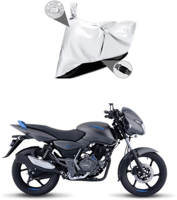 EGAL Waterproof Two Wheeler Cover for Bajaj(Pulsar 125 Neon, Silver)