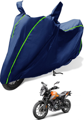 Auto Hub Waterproof Two Wheeler Cover for KTM(390 Adventure, Blue)