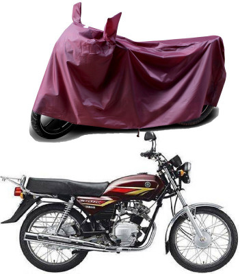 THE REAL ARV Waterproof Two Wheeler Cover for Yamaha(Crux, Maroon)