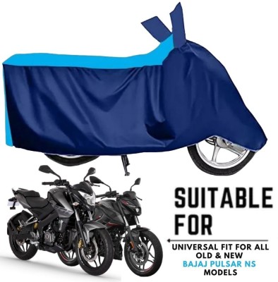 MADAFIYA Waterproof Two Wheeler Cover for Bajaj(Pulsar NS 160, Blue, Blue)