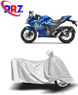 RRZ Waterproof Two Wheeler Cover for Suzuki(Gixxer SF 250, White)