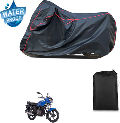 CODOKI Waterproof Two Wheeler Cover for Bajaj(Discover 100 DTS-i, Black)