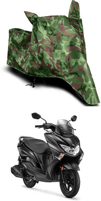 Mdstar Waterproof Two Wheeler Cover for Suzuki(Burgman Street, Multicolor)