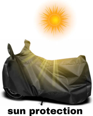 PEDALUP Waterproof Two Wheeler Cover for Ducati, Universal For Bike(Scrambler, Black)