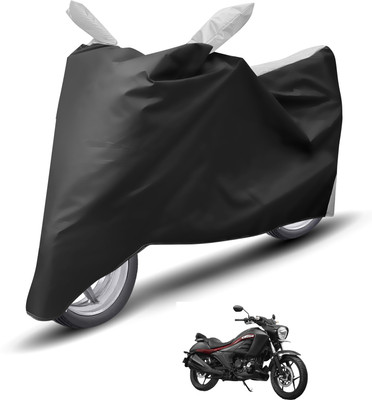 Caronix Waterproof Two Wheeler Cover for Suzuki(Intruder 250, Silver)