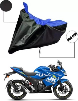 Best Buy Collection Waterproof Two Wheeler Cover for Suzuki(Gixxer, Blue)