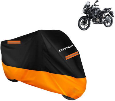 Horseyaart Waterproof Two Wheeler Cover for Bajaj(Pulsar AS 150, Orange)