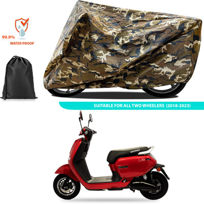 GOSHIV-car and bike accessories Waterproof Two Wheeler Cover for Okinawa(Lite, Yellow)