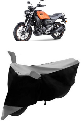 NEXTON Waterproof Two Wheeler Cover for Yamaha(FZ-X, Black, Grey)