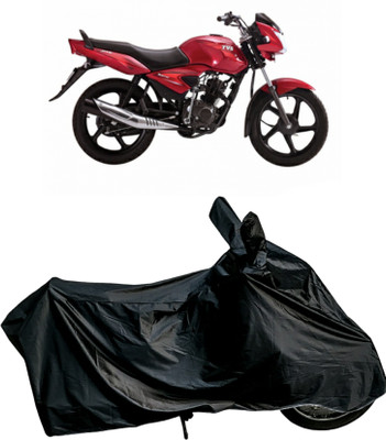 MMSSTAR Waterproof Two Wheeler Cover for TVS(Jive, Black)