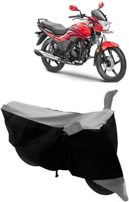 Varnwal E Commerce Waterproof Two Wheeler Cover for Hero(Passion Xpro, Grey, Black)