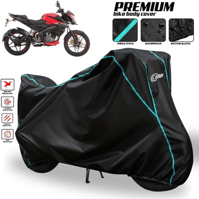 xodi Waterproof Two Wheeler Cover for Bajaj(Pulsar 180NS BS6, Black, Blue, Multicolor)
