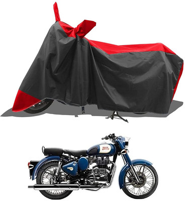 KEDIT Two Wheeler Cover for Royal Enfield(Red)