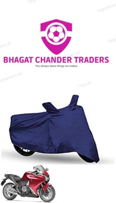 bhagat chander traders Waterproof Two Wheeler Cover for Honda(VFR 1200F, Blue)