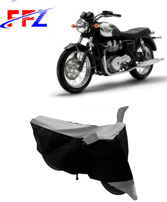 FFZ Waterproof Two Wheeler Cover for Triumph(Street Twin, Black, Grey)