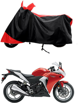GROFATIK Two Wheeler Cover for Honda(CBR300R BS6, Red)