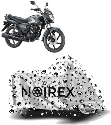 NOIREX Two Wheeler Cover for Honda(CB Shine, Silver)