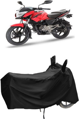 Autoprime Two Wheeler Cover for Bajaj(Pulsar 135 BS6, Black)