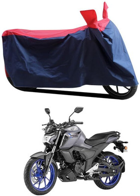 AASHTIK MART Two Wheeler Cover for Yamaha(FZ S FI (V 2.0) BS6, Red, Blue)