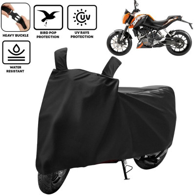 kerwa Two Wheeler Cover for KTM(125 Duke, Black)