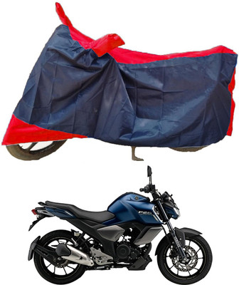 Mdstar Waterproof Two Wheeler Cover for Yamaha(FZ S FI New, Red, Blue)