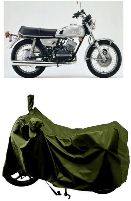 SUGASHRI Waterproof Two Wheeler Cover for Yamaha(RD 350, Green)