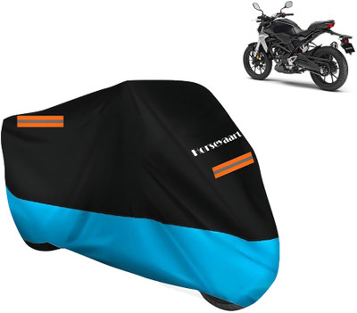 Horseyaart Waterproof Two Wheeler Cover for Honda(CBR300R BS6, Blue)