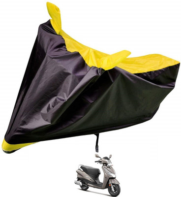 Auto Hub Two Wheeler Cover for Hero(Destini 125, Yellow)