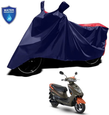 JSJINSIL Waterproof Two Wheeler Cover for Okinawa(Raise, Red, Blue)