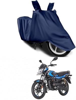 Mdstar Waterproof Two Wheeler Cover for Bajaj(Platina 110 H-Gear, Blue)