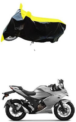 VESMEI Two Wheeler Cover for Suzuki(Gixxer SF 250, Yellow)