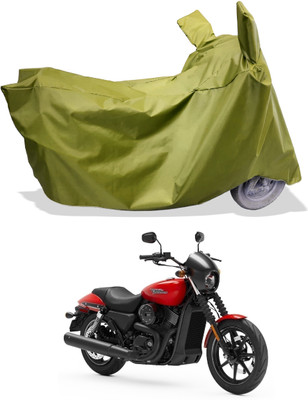 Amexride Two Wheeler Cover for Harley Davidson(Street 750, Maroon)