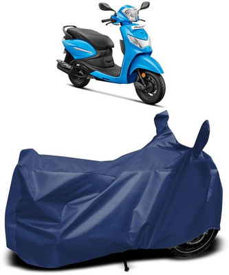 KEDIT Two Wheeler Cover for Hero(Pleasure, Blue)